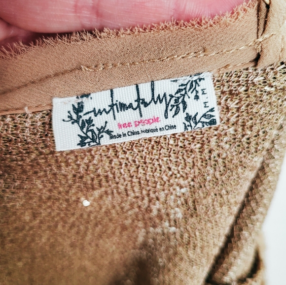 Free People Intimately gold sequin mini dress, size M - Picture 6 of 7